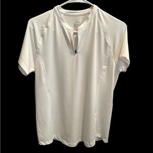 Slazenger White Golf Polo